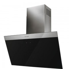 FABER DAISY PLUS BK A80 (330.0612.374) ΑΠΟΡΡΟΦΗΤΗΡΑΣ ΤΖΑΚΙ ΤΟΙΧΟΥ 80CM ΠΛΑΤΟΣ ΧΡΩΜΑ ΜΑΥΡΟ ΓΥΑΛΙ